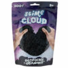 Слайм Slime Cloud-slime , черный, с ароматом личи, 200г, дой-пак