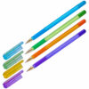 Ручка шариковая MunHwa «MC Gold LE» синяя, 0,5мм, грип, штрих-код, корпус ассорти