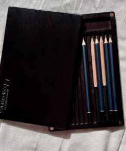 Пенал деревянный для карандашей/ Кейс для карандашей